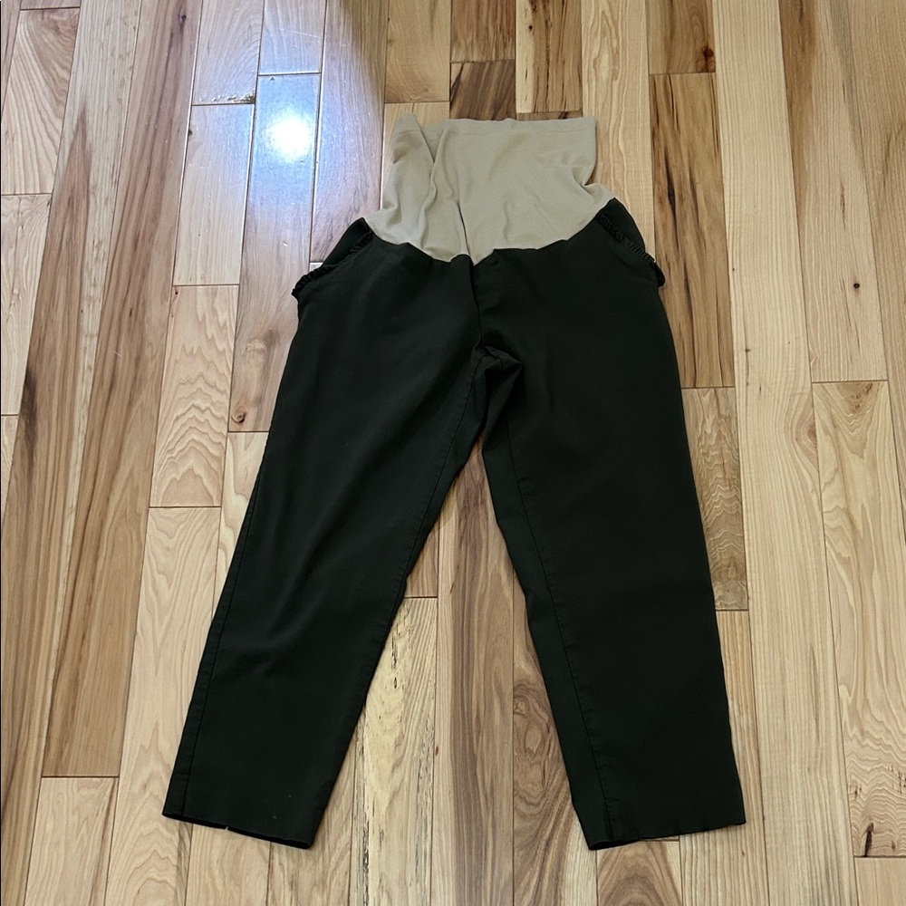 Motherhood Maternity Cropped work pants